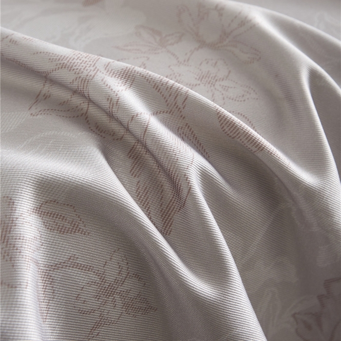 91家纺网 家纺一手货源 找家纺 沐白家居2025新款竹纤维+天丝软凉席三件套 织梦--浅豆沙