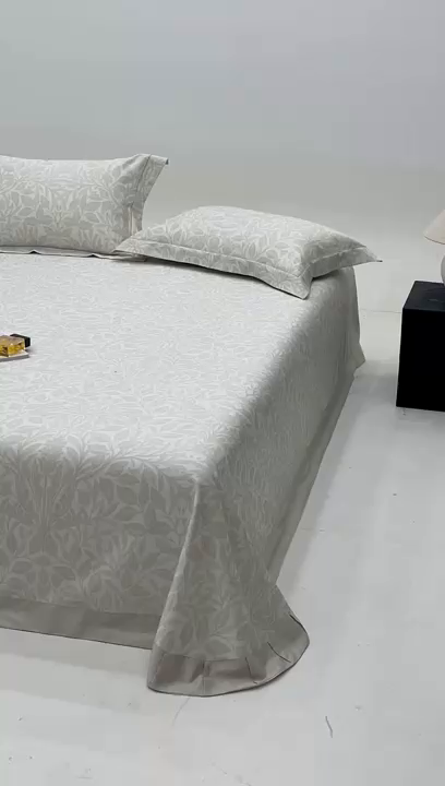 91家纺网 家纺一手货源 找家纺 沐白家居2025新款竹纤维+天丝软凉席三件套 幽香--浅卡其