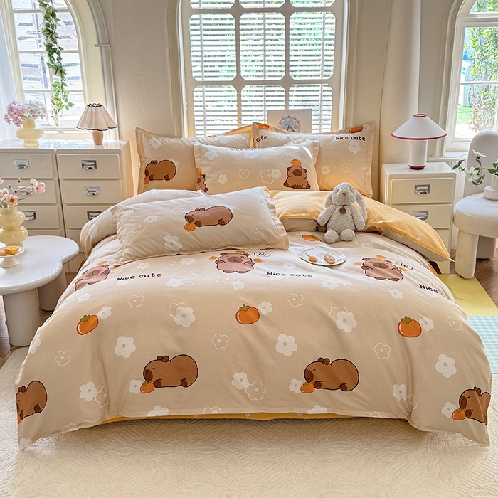 91家纺网 家纺一手货源 找家纺 （总）优逸家纺 2025新款植物羊绒系列四件套