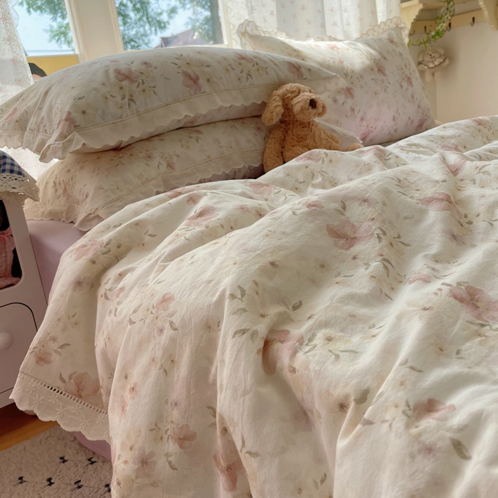 91家纺网 家纺一手货源 找家纺 爱彼家纺 2025夏季新款镂空水洗棉夏被 镂空夏被-露红烟紫