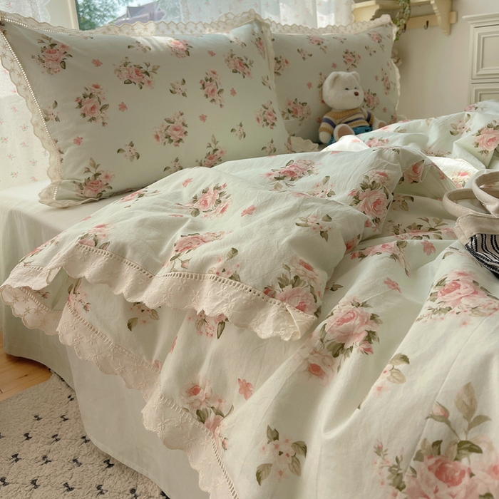 91家纺网 家纺一手货源 找家纺 爱彼家纺 2025夏季新款镂空水洗棉夏被 镂空夏被-春风里