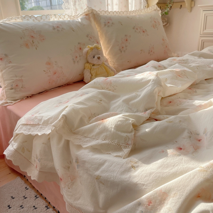 91家纺网 家纺一手货源 找家纺 爱彼家纺 2025夏季新款镂空水洗棉夏被 镂空夏被-夏日风情