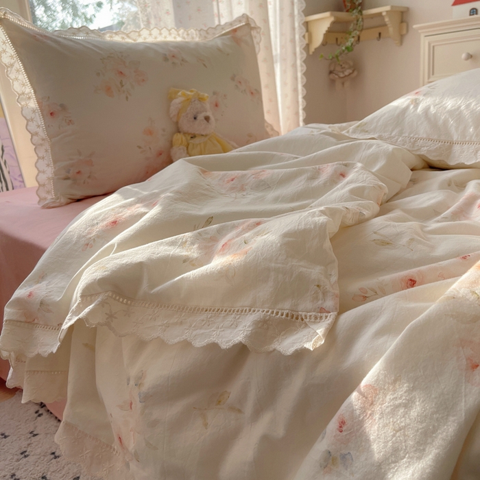 91家纺网 家纺一手货源 找家纺 爱彼家纺 2025夏季新款镂空水洗棉夏被 镂空夏被-夏日风情