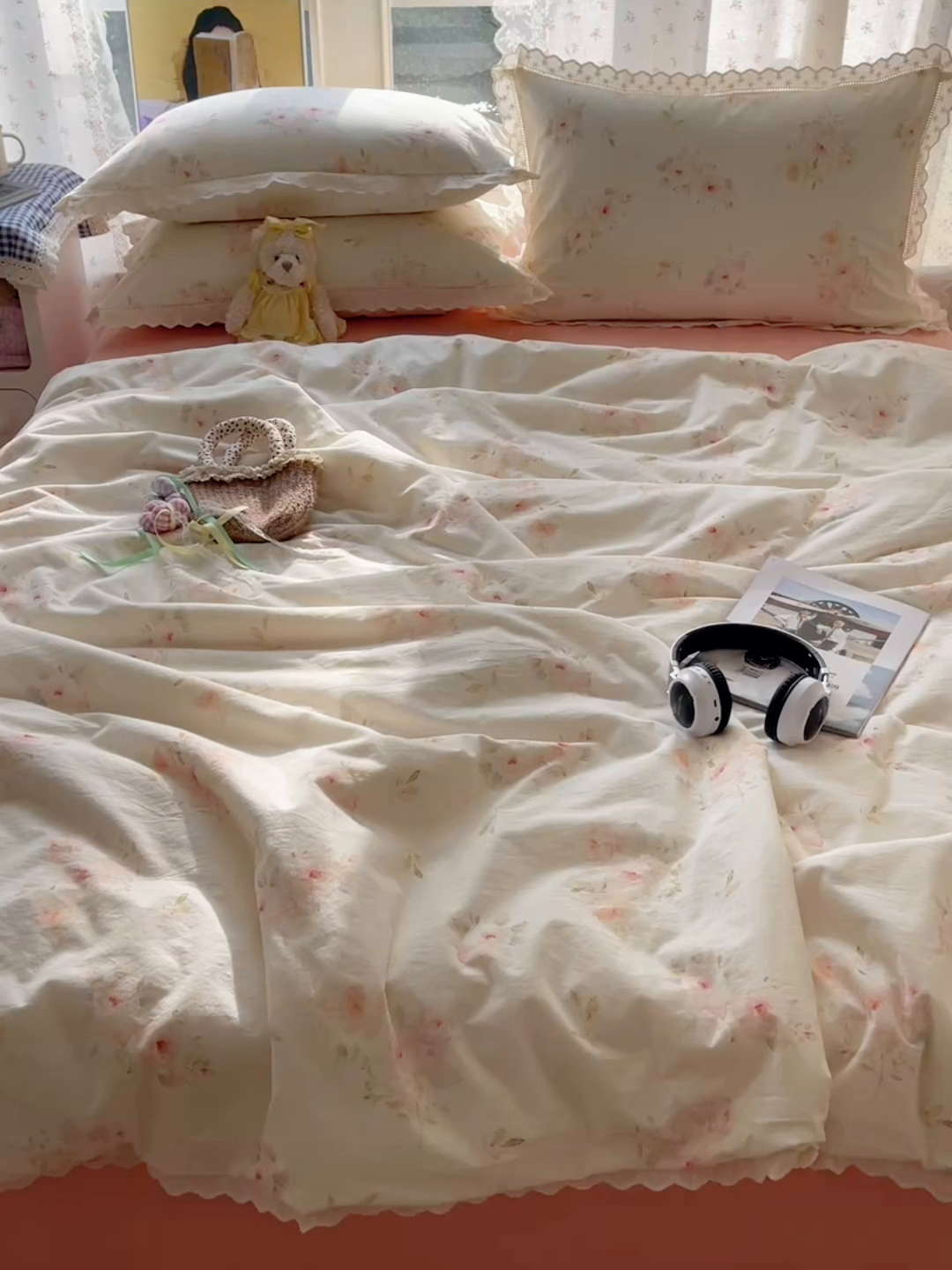 91家纺网 家纺一手货源 找家纺 爱彼家纺 2025夏季新款镂空水洗棉夏被 镂空夏被-夏日风情