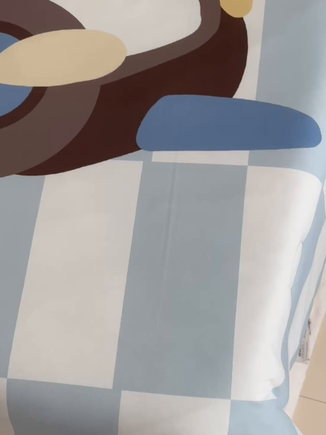 91家纺网 家纺一手货源 找家纺 RYB红黄兰 2025新款A类INS原创大版卡通冰皮锦氨超凉感夏被夏凉被空调被 太空小熊猫夏被