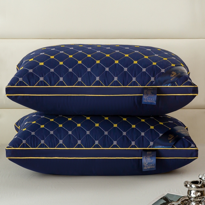 91家纺网 家纺一手货源 找家纺 （总）怡薇格枕芯 2025新款磨毛4色满天星枕芯