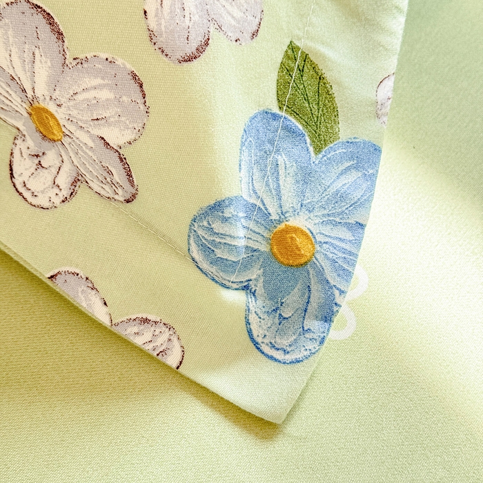 91家纺网 家纺一手货源 找家纺 优逸家纺 2025新款植物羊绒小清新斜纹磨毛四件套