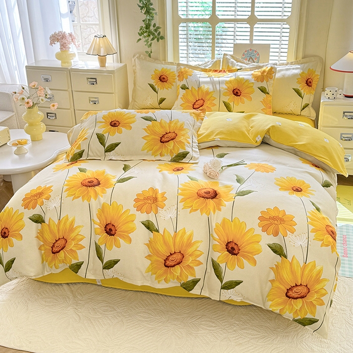 91家纺网 家纺一手货源 找家纺 优逸家纺 2025新款植物羊绒系列四件套