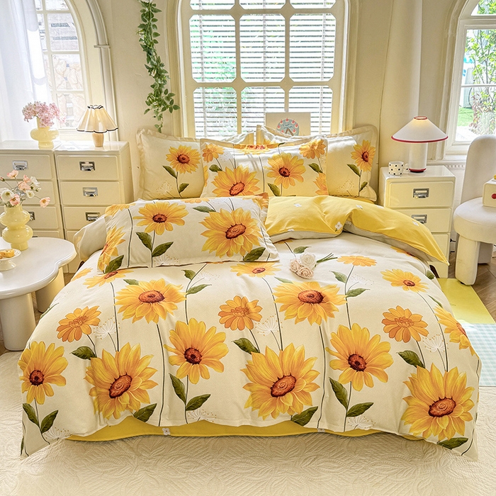 优逸家纺 2025新款植物羊绒系列四件套