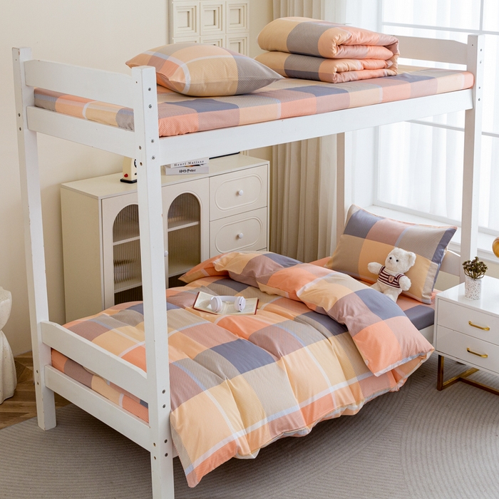 91家纺网 家纺一手货源 找家纺 （总）简冠家纺 2025新款全棉学生宿舍三四件套多件套大礼包