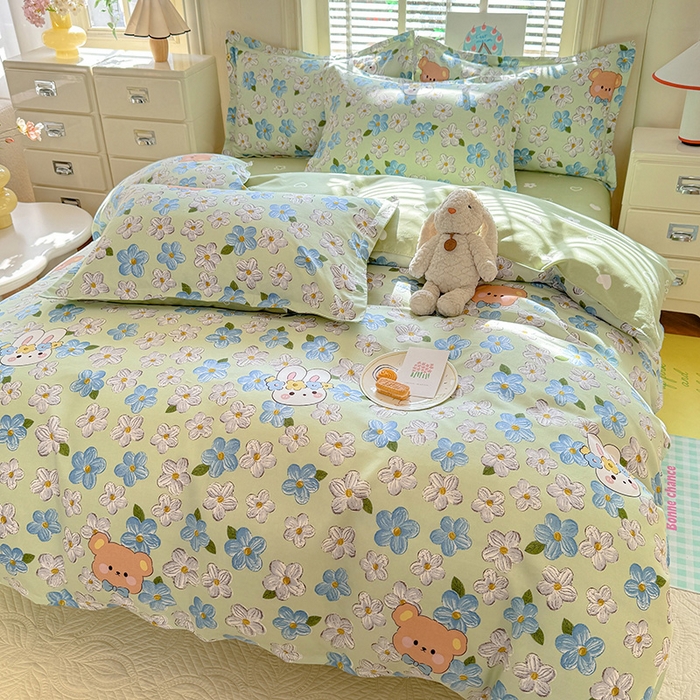 91家纺网 家纺一手货源 找家纺 优逸家纺 2025新款植物羊绒系列四件套