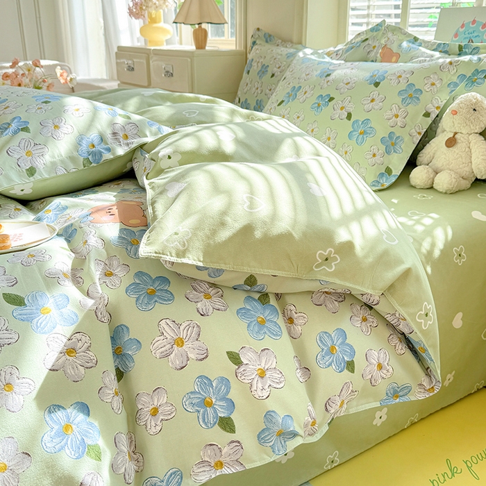 91家纺网 家纺一手货源 找家纺 优逸家纺 2025新款植物羊绒系列四件套