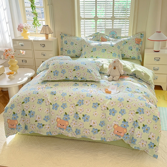 91家纺网 家纺一手货源 找家纺 优逸家纺 2025新款植物羊绒系列四件套