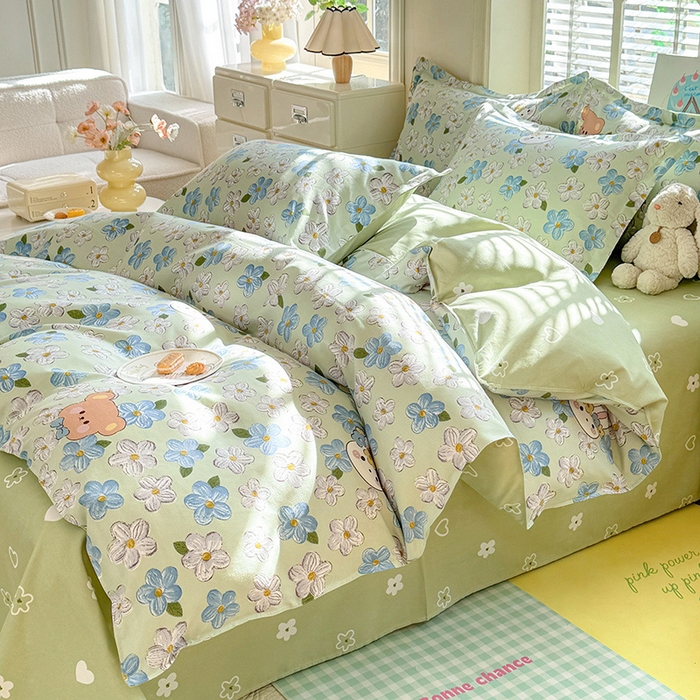 91家纺网 家纺一手货源 找家纺 优逸家纺 2025新款植物羊绒系列四件套