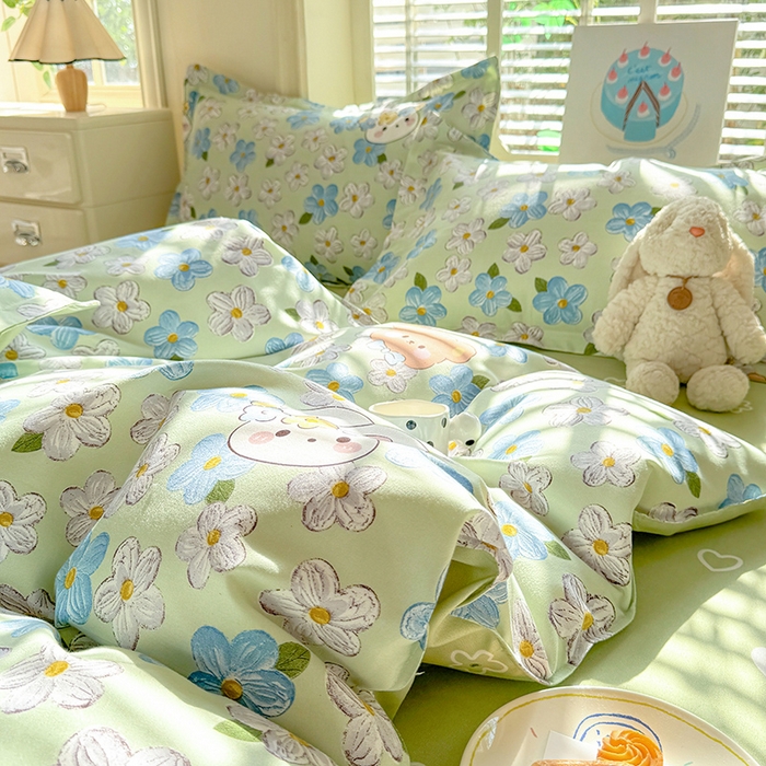 91家纺网 家纺一手货源 找家纺 优逸家纺 2025新款植物羊绒系列四件套