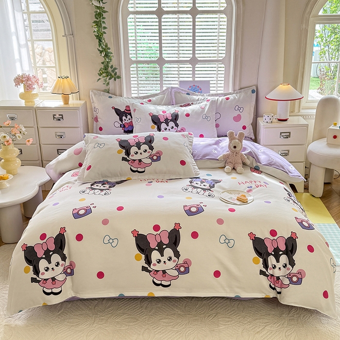 优逸家纺 2025新款植物羊绒系列四件套