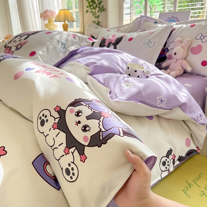 91家纺网 家纺一手货源 找家纺 优逸家纺 2025新款植物羊绒系列四件套