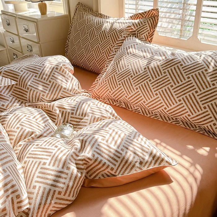 91家纺网 家纺一手货源 找家纺 优逸家纺 2025新款植物羊绒系列四件套