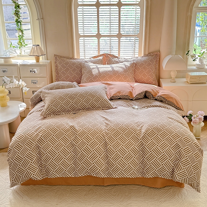 （优逸家纺 2025新款植物羊绒系列四件套