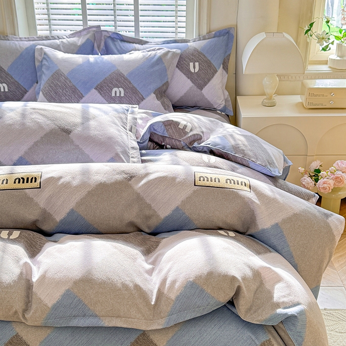 91家纺网 家纺一手货源 找家纺 优逸家纺 2025新款植物羊绒系列四件套