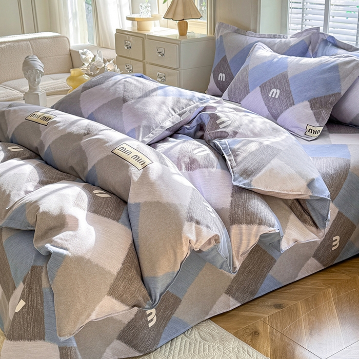 91家纺网 家纺一手货源 找家纺 优逸家纺 2025新款植物羊绒系列四件套