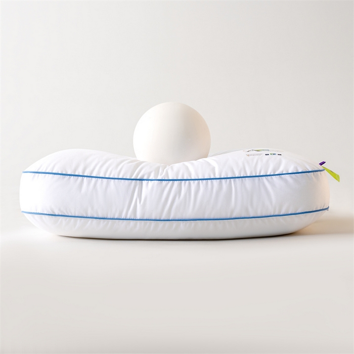 91家纺网 家纺一手货源 找家纺 （总）怡薇格枕芯 2025新款全棉三防分区护颈枕头枕芯