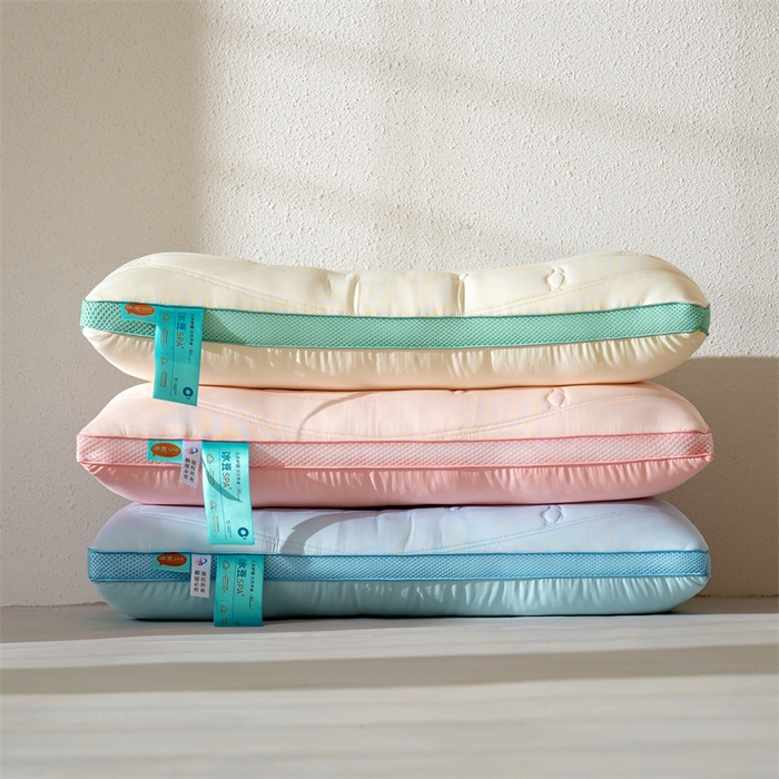 （总）怡薇格枕芯 2025新款企鹅冰丝分区护颈枕芯枕头