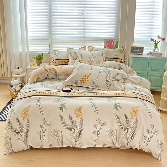 91家纺网 家纺一手货源 找家纺 （总）优逸家纺 2025新款植物羊绒系列四件套