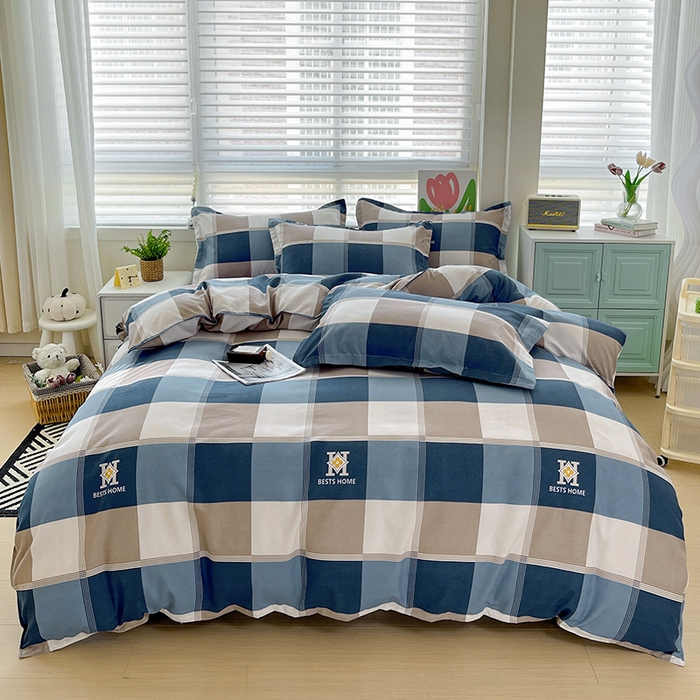 91家纺网 家纺一手货源 找家纺 （总）优逸家纺 2025新款植物羊绒系列四件套