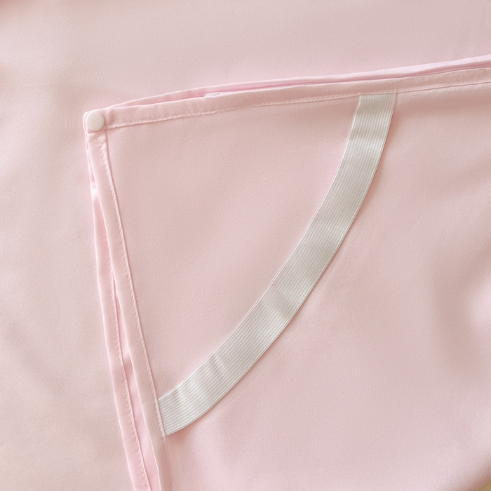 91家纺网 家纺一手货源 找家纺 2024新款可拆分水洗纯色隔脏睡袋旅行睡袋旅睡宝 玫瑰粉