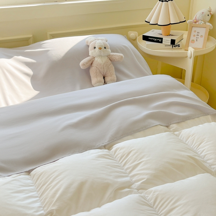 91家纺网 家纺一手货源 找家纺 2024新款可拆分水洗纯色隔脏睡袋旅行睡袋旅睡宝 火山灰