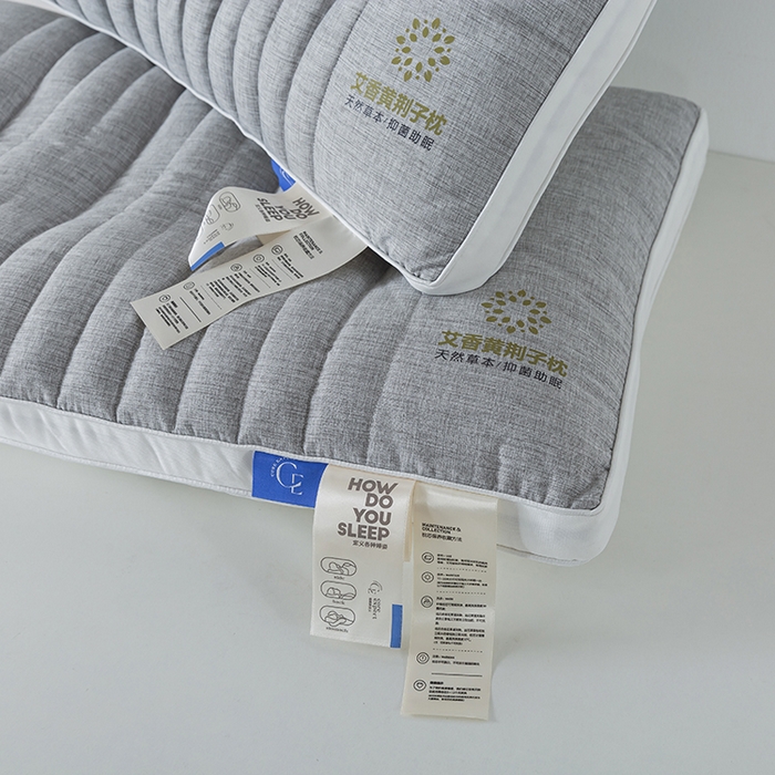 91家纺网 家纺一手货源 找家纺 （总）境月枕芯坊 2025新款艾香黄荆子枕 枕头枕芯