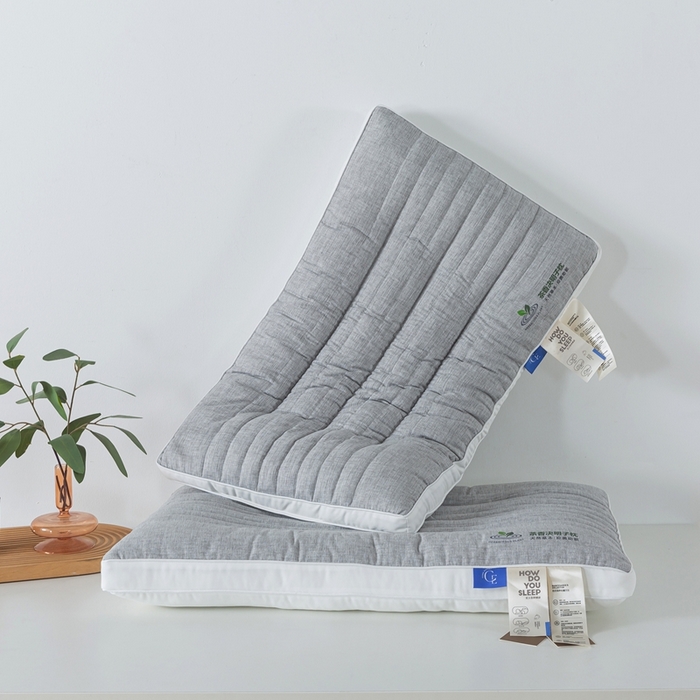 91家纺网 家纺一手货源 找家纺 （总）境月枕芯坊 2025新款茶香决明子枕 枕头枕芯