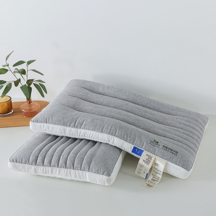 91家纺网 家纺一手货源 找家纺 （总）境月枕芯坊 2025新款茶香决明子枕 枕头枕芯