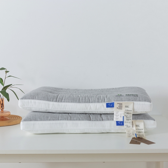 91家纺网 家纺一手货源 找家纺 （总）境月枕芯坊 2025新款茶香决明子枕 枕头枕芯