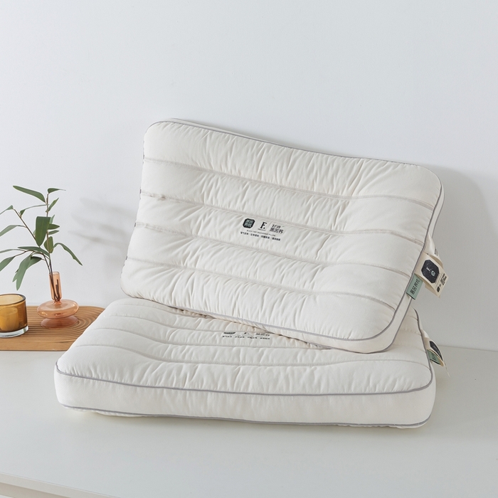 91家纺网 家纺一手货源 找家纺 （总）境月枕芯坊 2025新款黑苦荞薰衣草安神枕 枕头枕芯