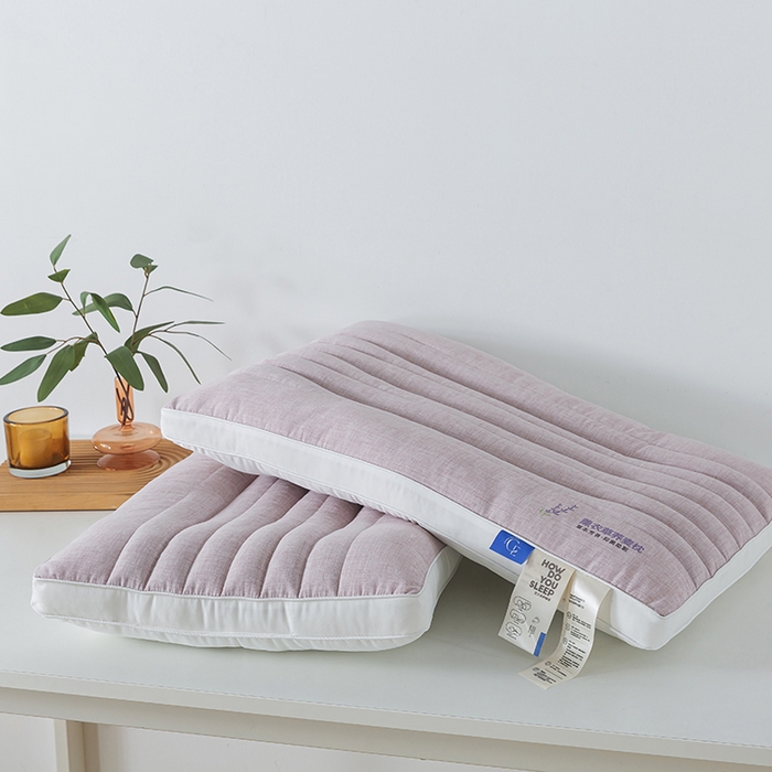 91家纺网 家纺一手货源 找家纺 （总）境月枕芯坊 2025新款薰衣草荞麦枕 枕头枕芯