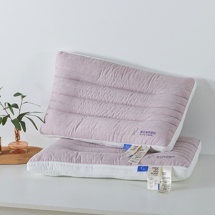 91家纺网 家纺一手货源 找家纺 （总）境月枕芯坊 2025新款薰衣草荞麦枕 枕头枕芯