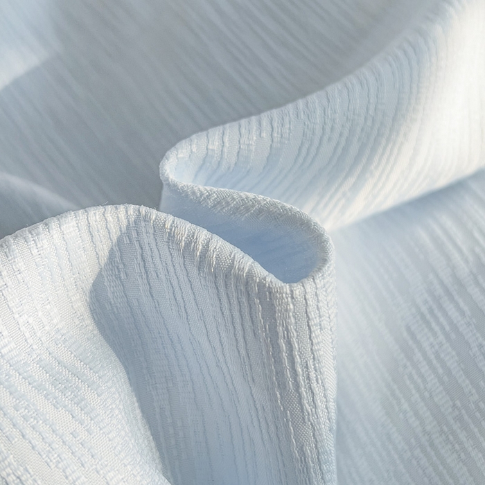 91家纺网 家纺一手货源 找家纺 卡普家居 2025新款A类轻奢贝壳绣丝柔缎提花枕套 丝柔缎-浅兰