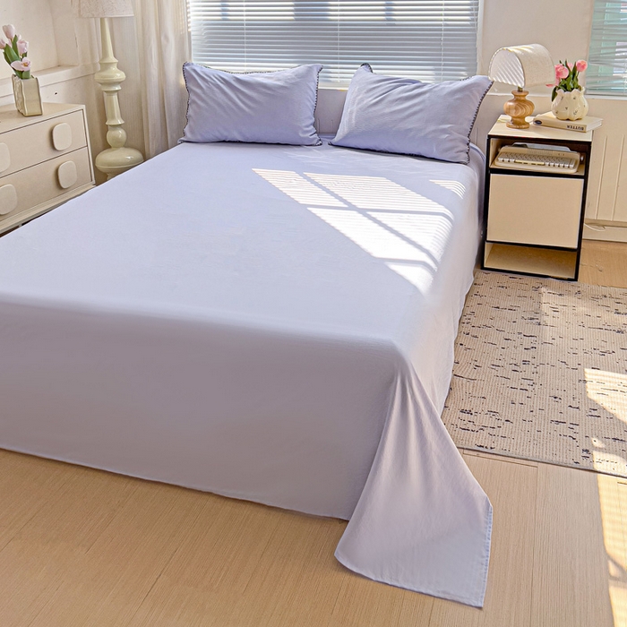 91家纺网 家纺一手货源 找家纺 卡普家居 2025新款A类轻奢贝壳绣丝柔缎提花枕套 丝柔缎-浅紫