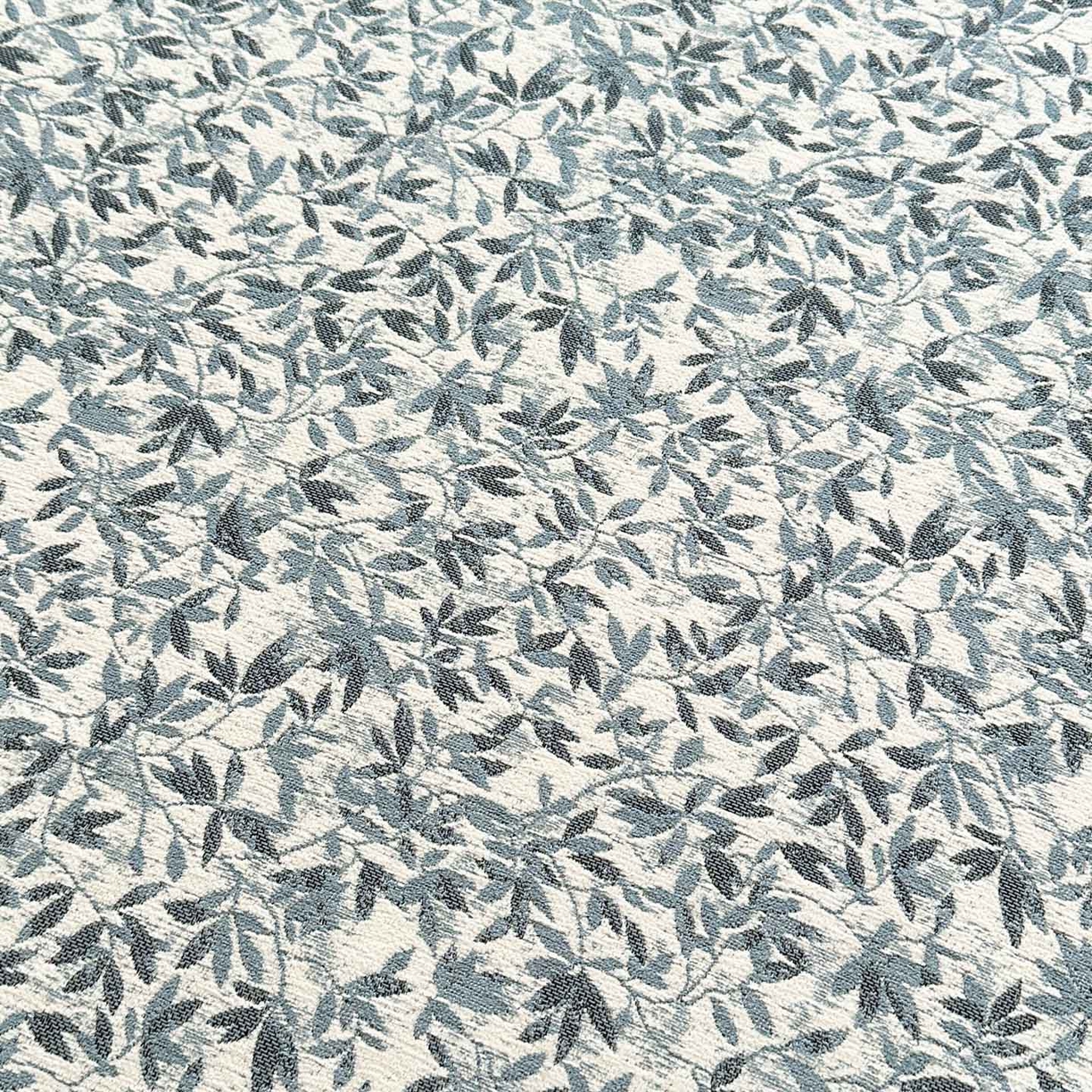 91家纺网 家纺一手货源 找家纺 紫碧螺家纺 2025新款雪尼尔欧式拼色床盖三件套 小枫叶拼湖蓝