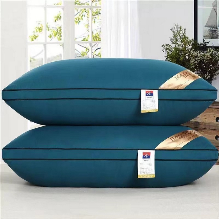 91家纺网 家纺一手货源 找家纺 （总）木子晗 2025新款酒店同款羽丝枕头枕芯真空