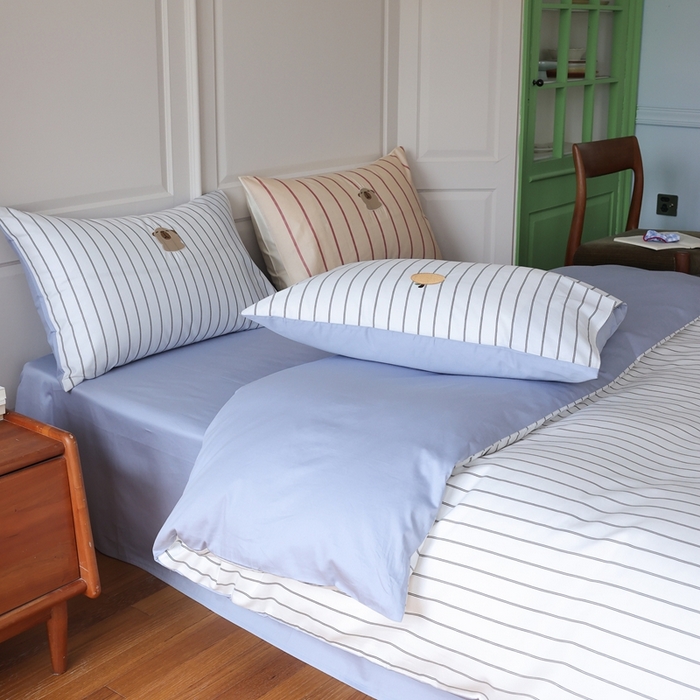 91家纺网 家纺一手货源 找家纺 棉眠 2025新款60支全棉卡比巴拉刺绣款床单四件套 你的橘子掉了-白