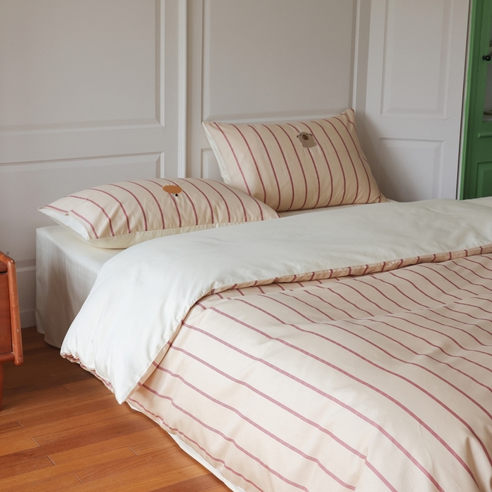 91家纺网 家纺一手货源 找家纺 棉眠 2025新款60支全棉卡比巴拉刺绣款床单四件套 你的橘子掉了-米