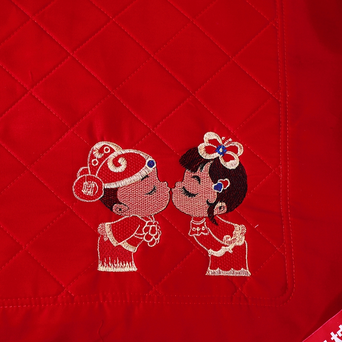 91家纺网 家纺一手货源 找家纺 （总）2025新款大红全荞麦婚庆枕头喜庆强支撑调理颈部随礼送新人好物