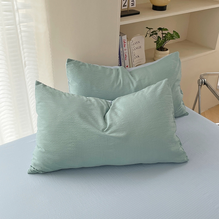 91家纺网 家纺一手货源 找家纺 （总）彩韵家纺 2025新款超柔云感m双层纱四件套