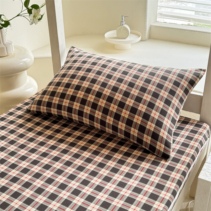 91家纺网 家纺一手货源 找家纺 多品家纺 2025春夏新款超柔水洗棉学生宿舍床垫套 柏林