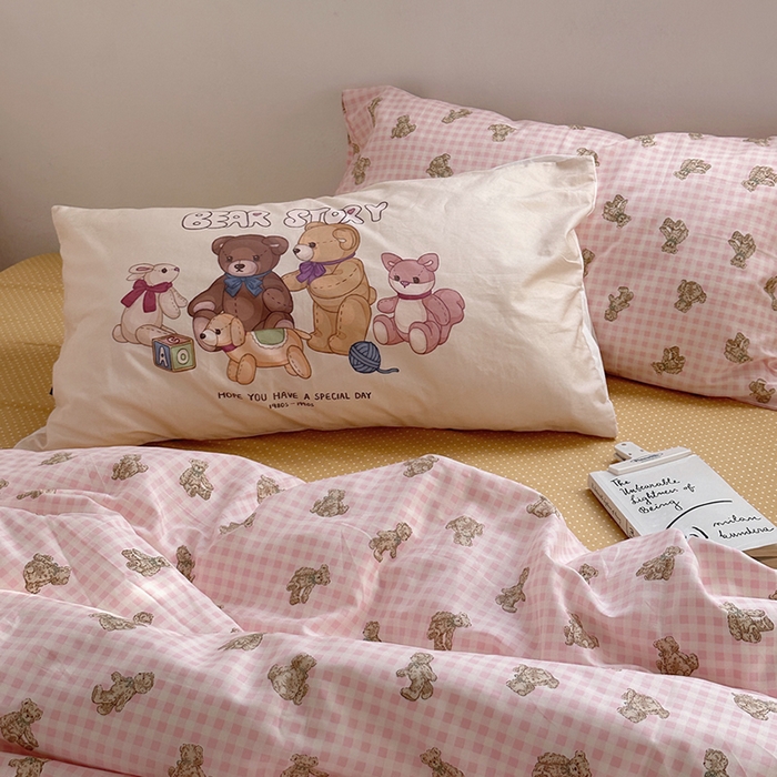 91家纺网 家纺一手货源 找家纺 （总）柚可家居 2024新款40支斜纹活性印花纯棉四件套-