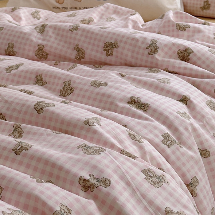 91家纺网 家纺一手货源 找家纺 （总）柚可家居 2024新款40支斜纹活性印花纯棉四件套-