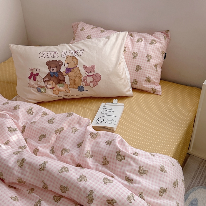 91家纺网 家纺一手货源 找家纺 （总）柚可家居 2024新款40支斜纹活性印花纯棉四件套-